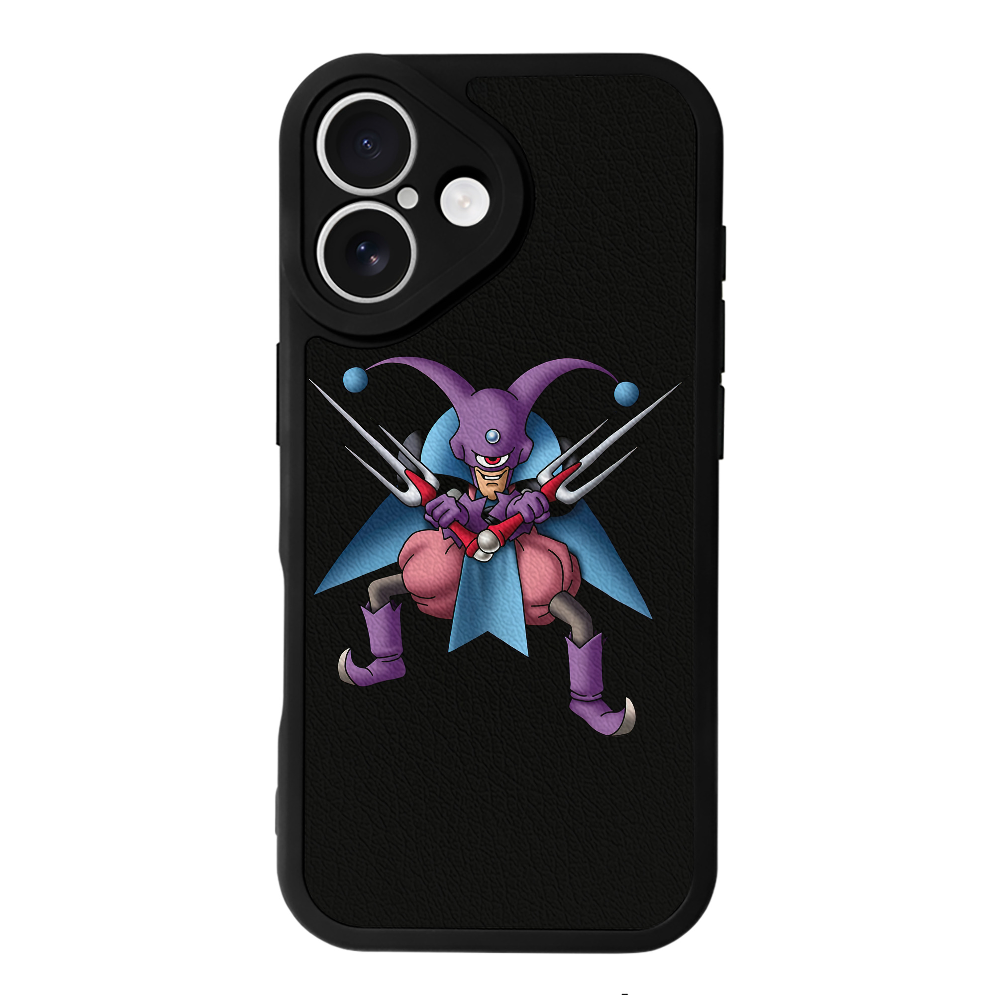 （画像用） ドラゴンクエスト Doragon Kuesuto Dragon Quest 【iPhone 16シリーズ対応】シリコンスマホケース（レザー調） 材質：シリコン